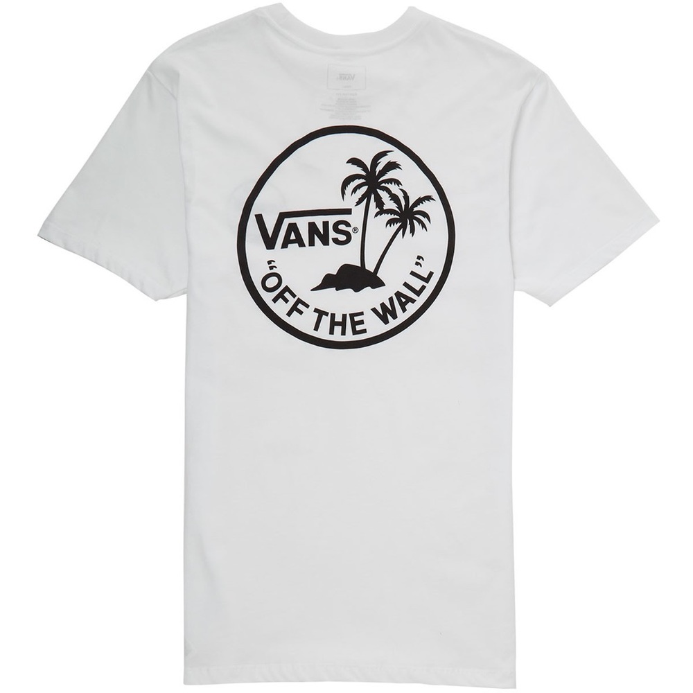 Vans Mini Dual Palm T-Shirt - White/Black